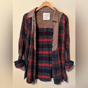 We The Free Plaid Button-Up